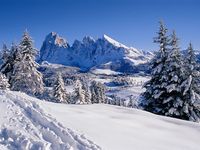 Skigebied Kastelruth, Italië