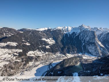 Skigebiet Gries im Ötztal, Österreich