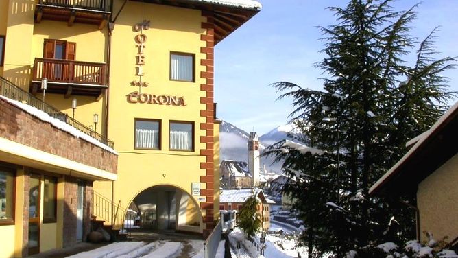 Hotel Corona in Cavalese (Italië)