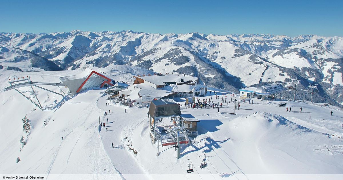 Pass Thurn Ski resort - Piste map Kitzbühel
