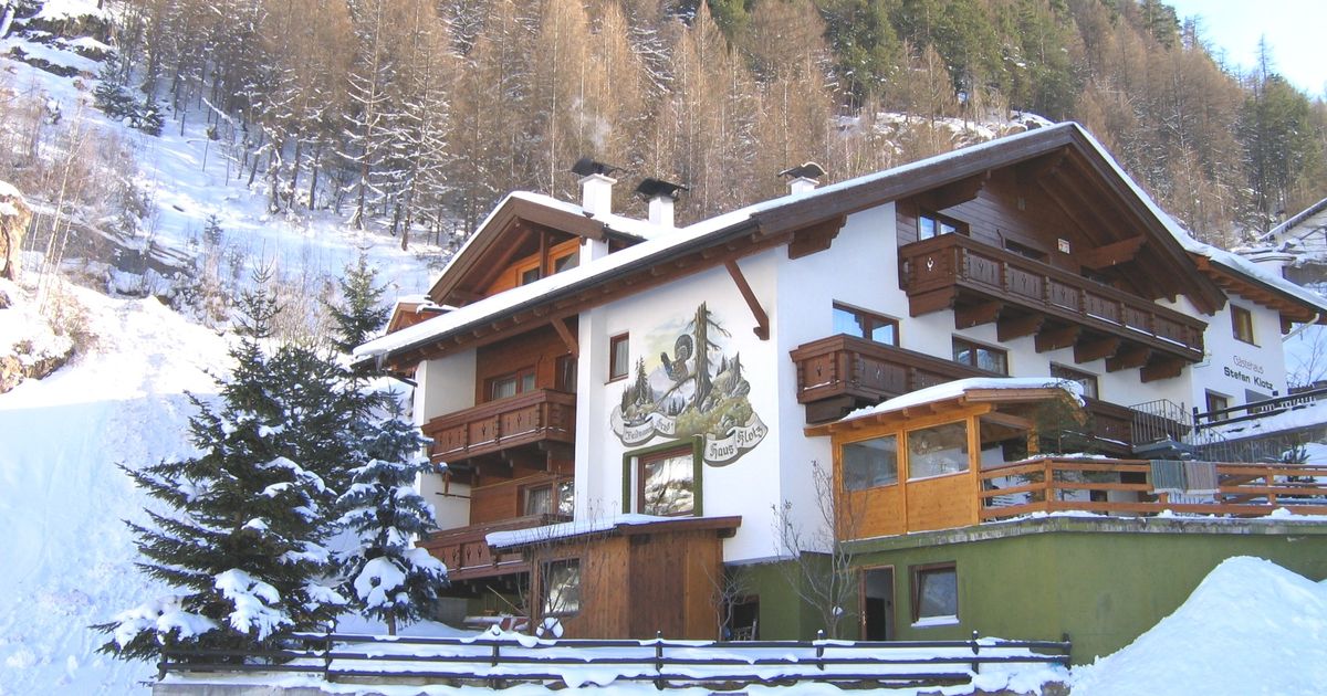 Haus Stefan Klotz II in Sölden günstige Angebote Bewertung