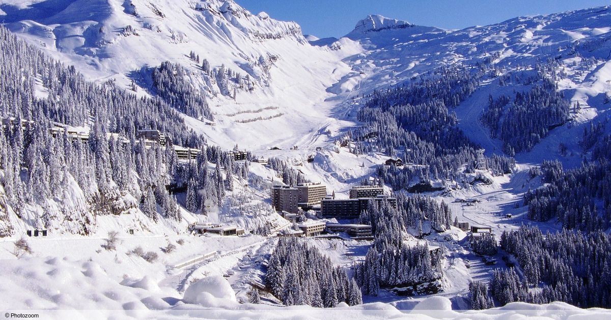 enneigement flaine meteo webcam pistes de ski remontee mecanique