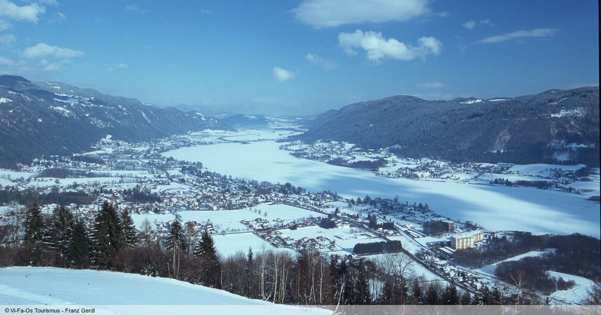 Ski de fond Ossiach Pistes ski de fond Plan des pistes de ski de fond
