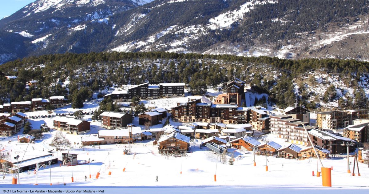 La Norma Skigebiet Pistenplan La Norma