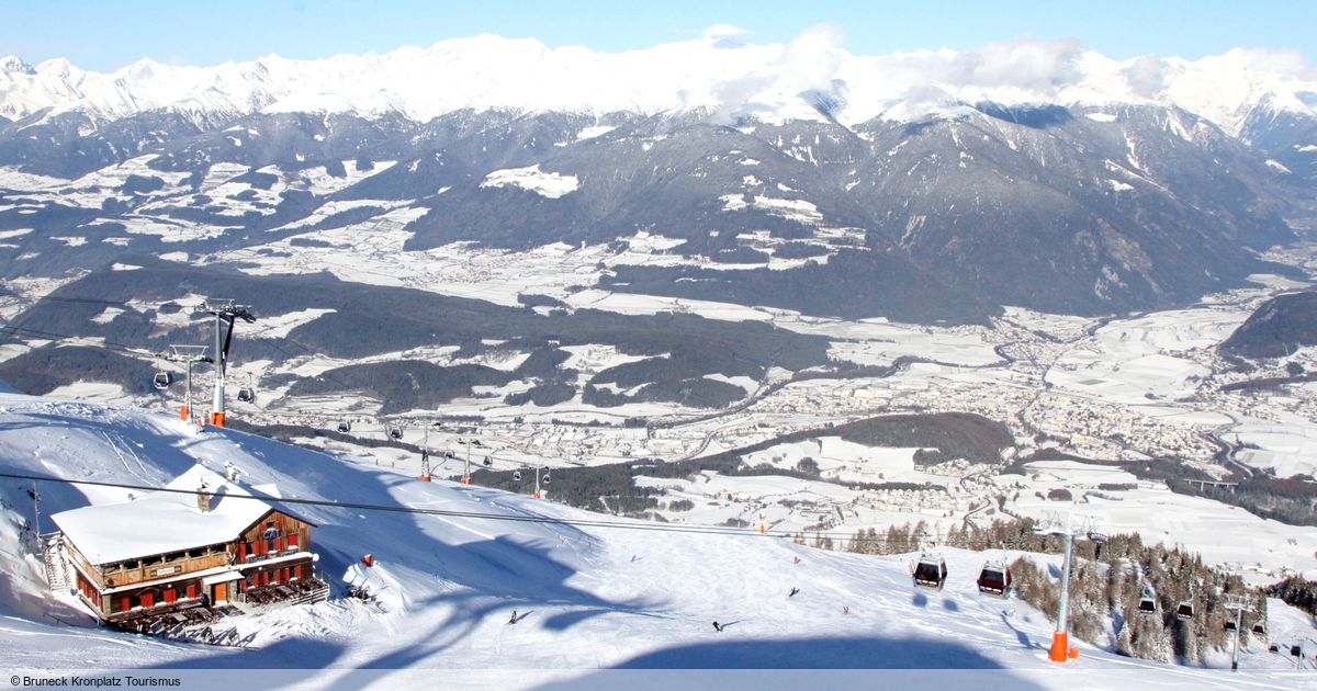 Falzes Station de ski - Plan des pistes Plan de Corones