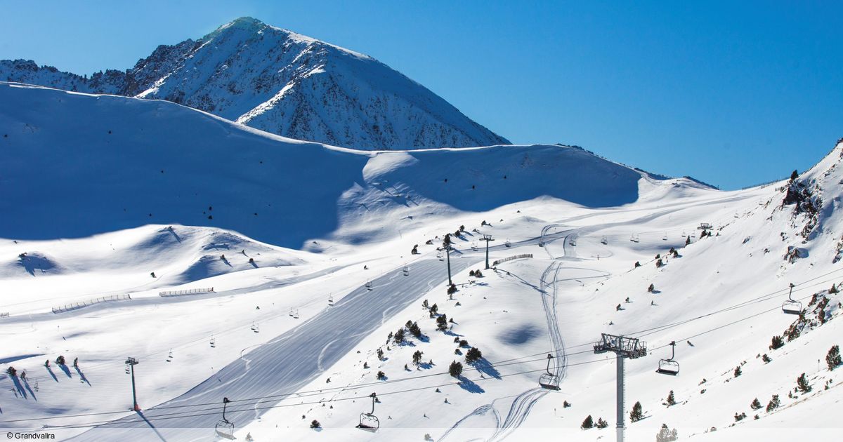 Canillo Ski resort - Piste map Grandvalira