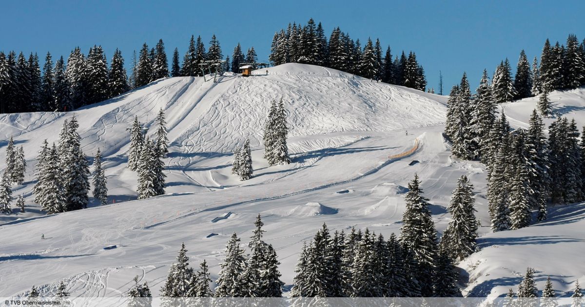 Fischen im Allgäu Skigebiet Pistenplan OberstdorfKleinwalsertal