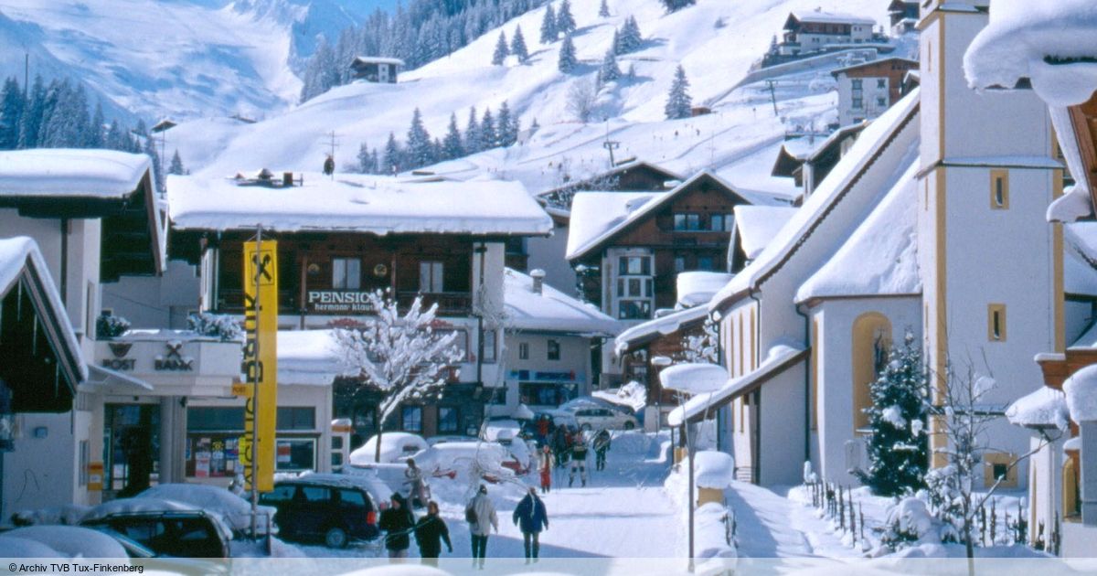 Finkenberg Ski resort - Piste map Ski- & Gletscherwelt Zillertal 3000