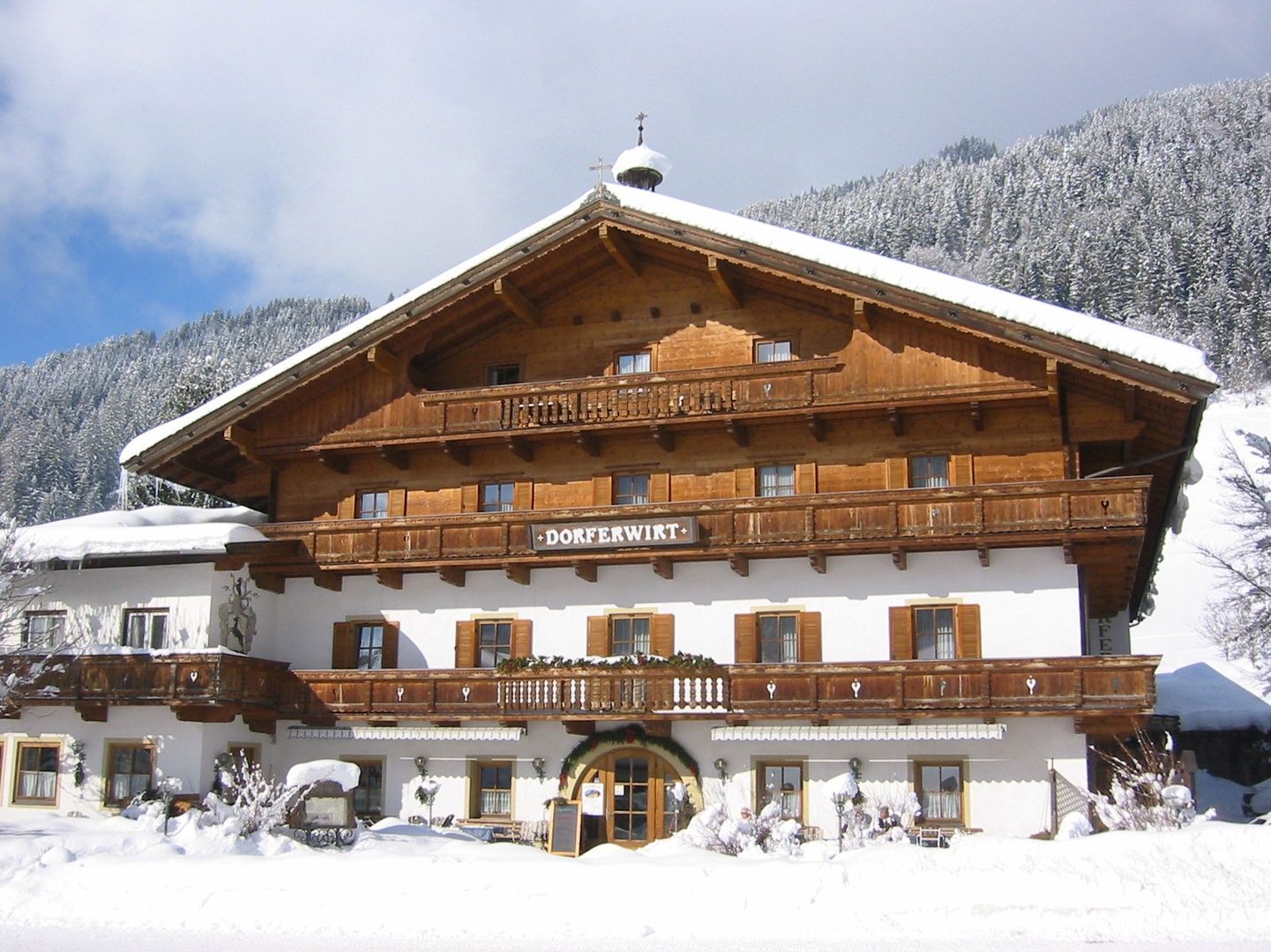Bekijk informatie over Landgasthof Dorferwirt - Chalet in Oberau