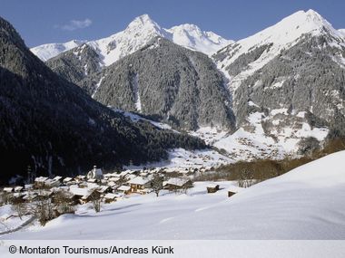 Skigebiet St. Gallenkirch, Österreich