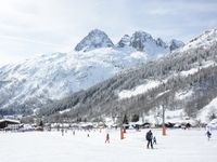 Skigebiet Courmayeur, Italien