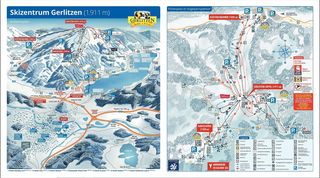 Mappa delle piste Gerlitzen