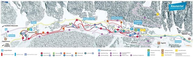 Loipenplan Ried im Oberinntal