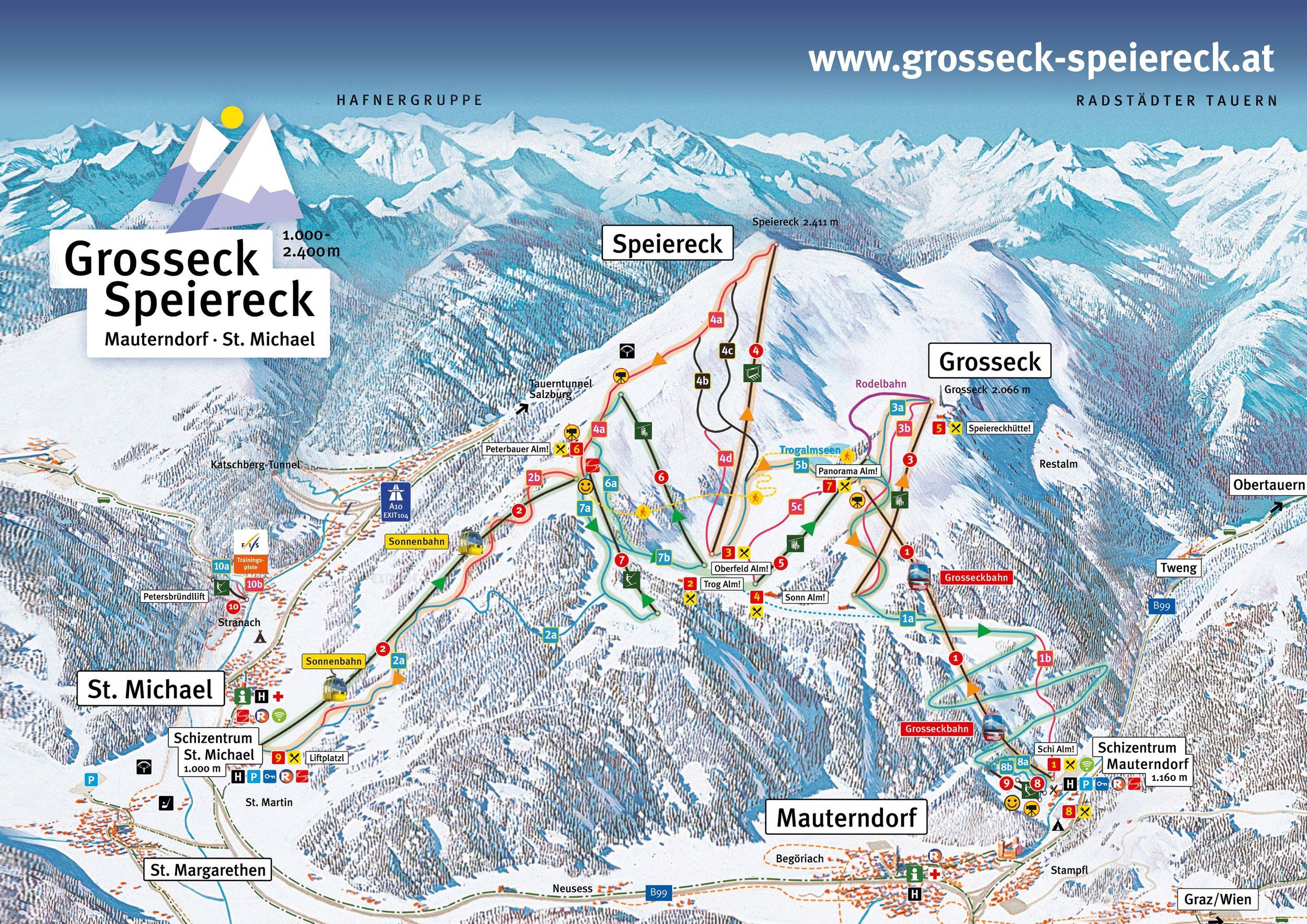 SKIURLAUB ST. MICHAEL IM LUNGAU - WINTERURLAUB - SKIREISEN INKL. SKIPASS