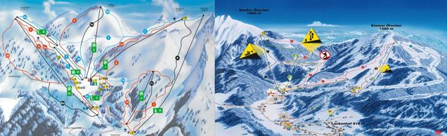 Plan des pistes Hochkar