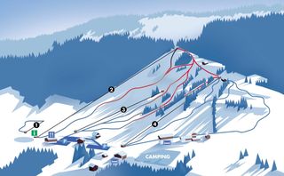 Pisteplan Hochlitten - Riefensberg