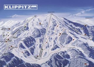 Plan des pistes Klippitztörl