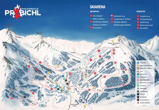 Plan des pistes Präbichl