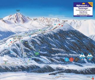 Plan des pistes Rangger Köpfl