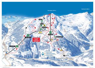 Mappa delle piste Sillian/Thurntaler