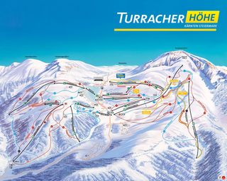 Mappa delle piste Turracher Höhe