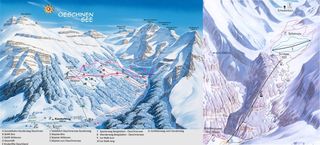 Piste Map Oeschinensee & Sunnbüel