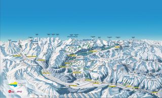 Piste Map ENGADIN St.Moritz Maountain Pool