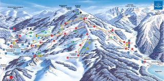 Plan des pistes Spitzingsee-Tegernsee