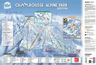 Mappa delle piste Chamrousse