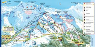 Mappa delle piste Les 7 Laux