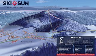 Mappa delle piste SKI & SUN Świeradów-Zdrój