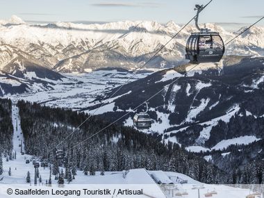Skigebiet Leogang, Österreich