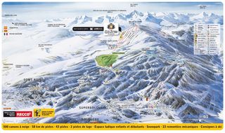 Piste Map Font-Romeu/Pyrénées 2000