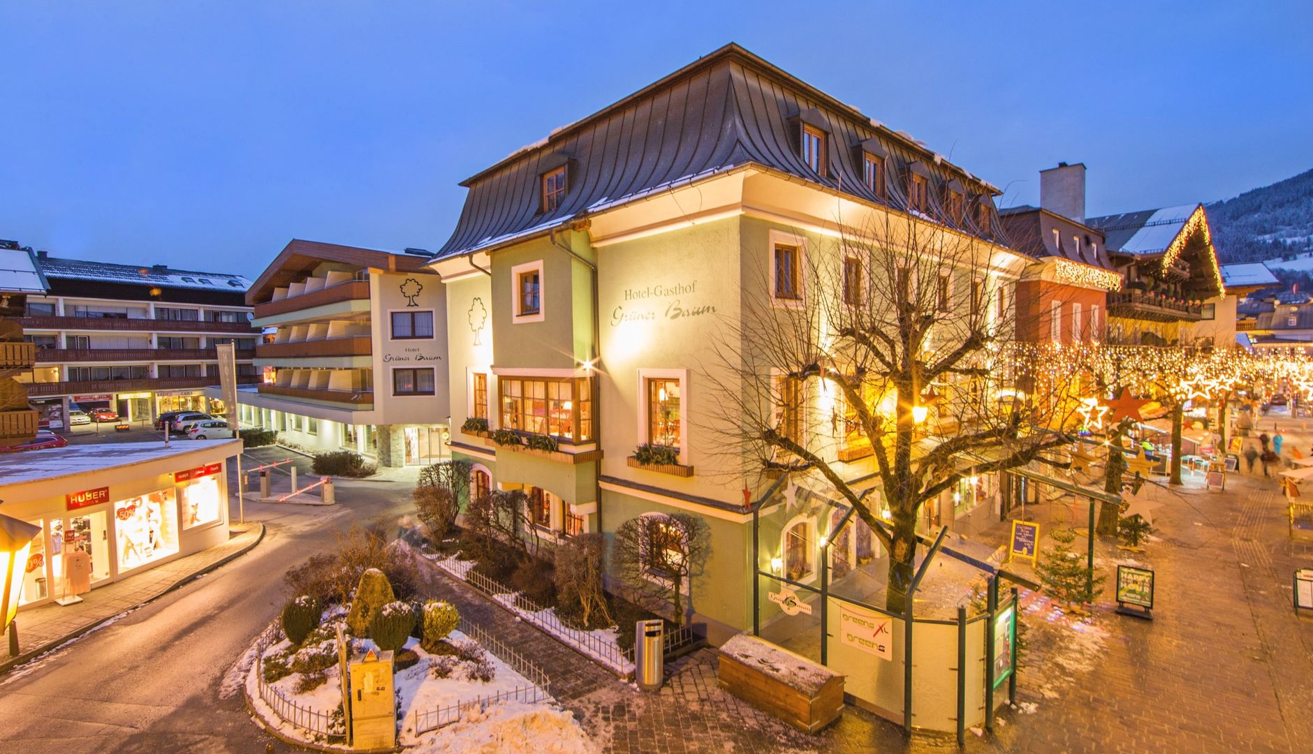 hotel gruner baum