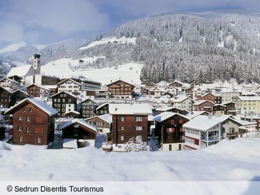 Skigebiet Disentis, Schweiz