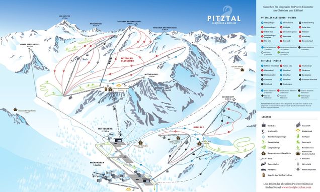 Pistenplan Innerpitztal