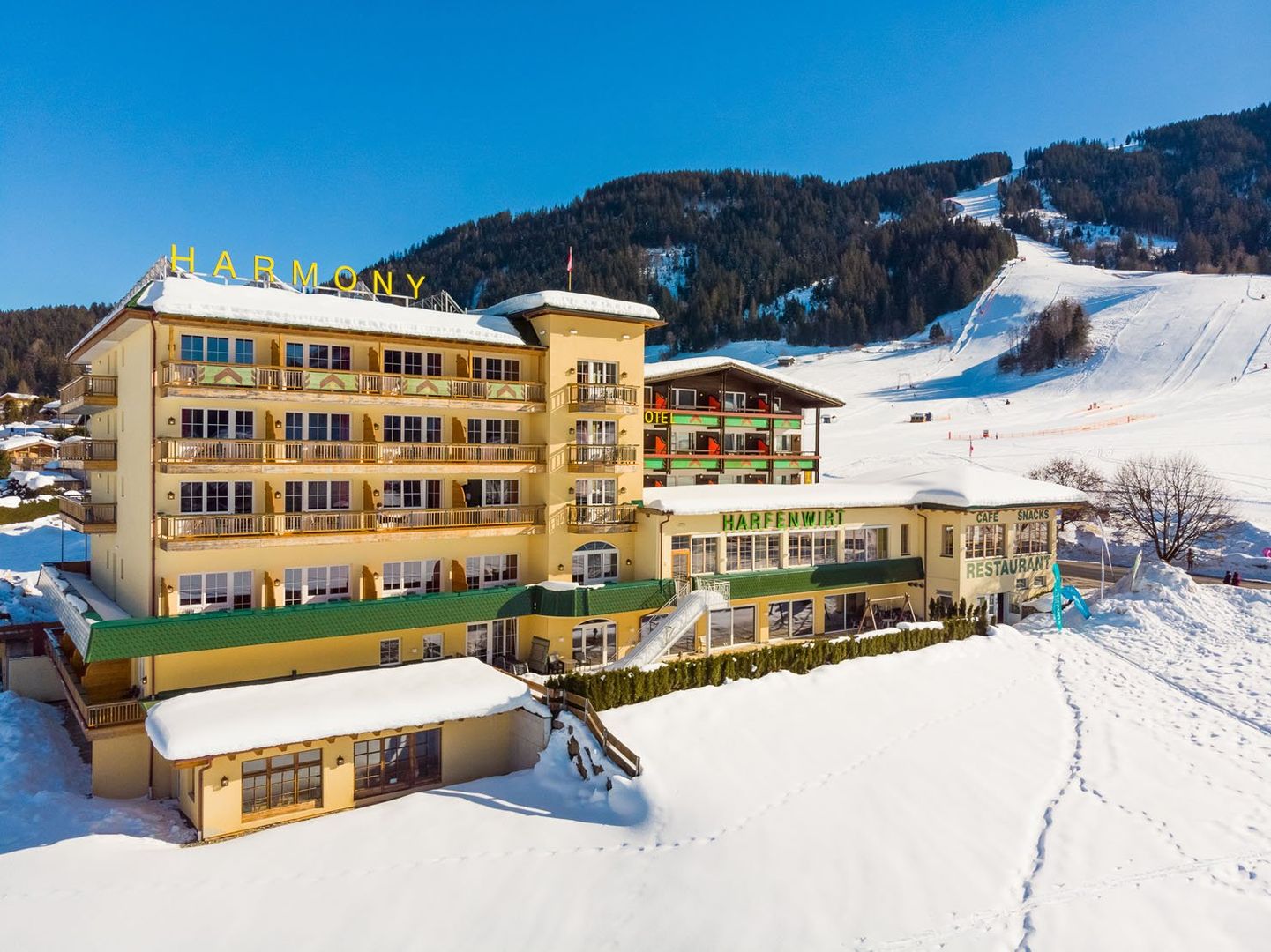 TIP wintersport Wildschönau ❄ Harmony Hotel Harfenwirt