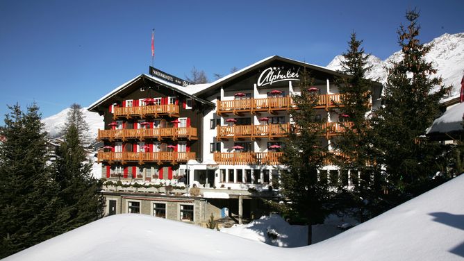 Panorama Kidshotel Alphubel in Saas-Fee (Schweiz)