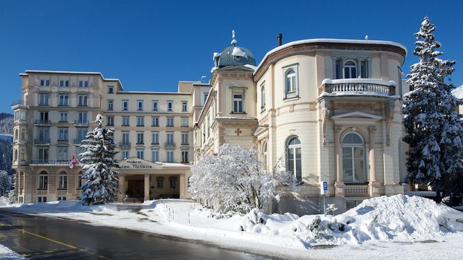 Hotel Reine Victoria in St. Moritz (Schweiz)