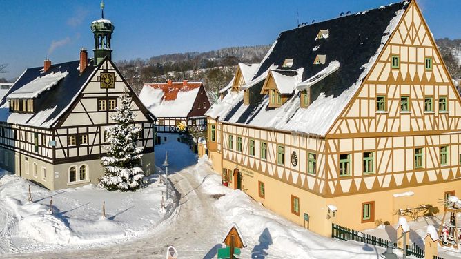 Hotel Saigerhütte in Olbernhau (Duitsland)