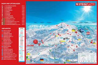 Pistenplan 3 Länder Freizeit-Arena