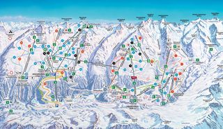 Plan des pistes Obergurgl/Hochgurgl