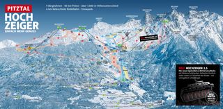 Piste Map Hochzeiger