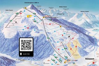 Mappa delle piste Hochkössen