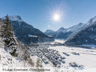Skigebiet Längenfeld, Österreich