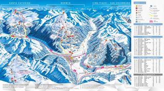 Mappa delle piste Bormio