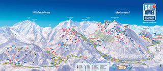 Piste Map Ski Juwel