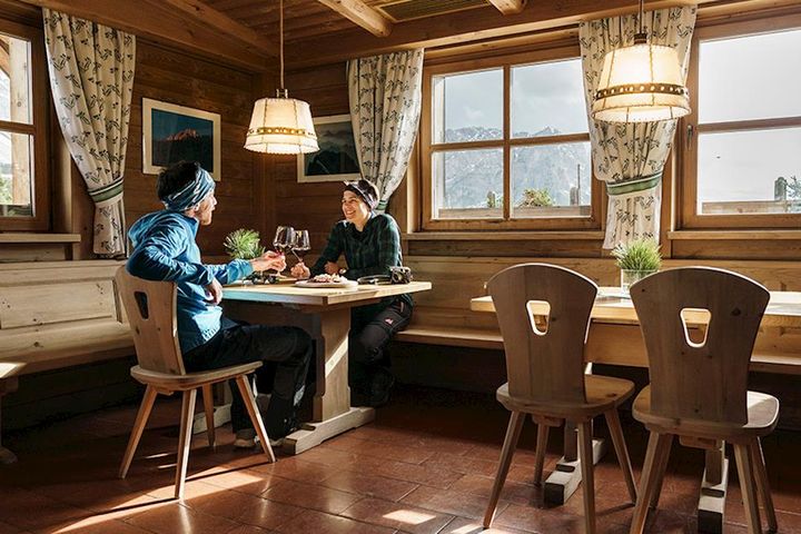 Doppelzimmer/Zustellbett Du/WC ("Pütia", ca. 28 m²), ÜF