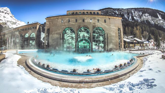 Thermalhotels & Walliser Alpentherme in Leukerbad (Zwitserland)