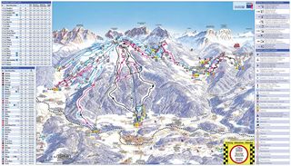 Piste Map Plan de Corones